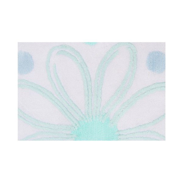 Set 2 covorașe de baie și husă pentru capac WC Confetti Bathmats Minty Alinda-image-2