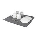 Suport absorbant uscare veselă Wenko Miko, gri