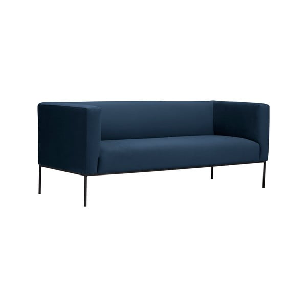 Canapea cu trei locuri Windsor & Co Sofas Neptune, albastru închis-image-1