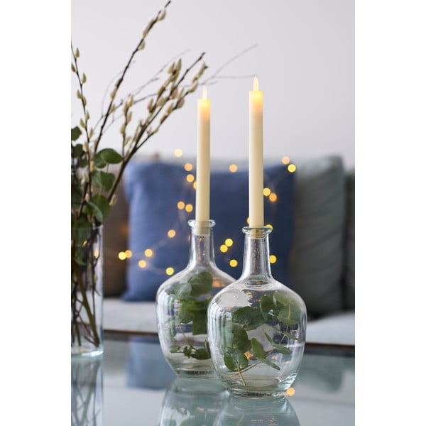 Lumânări LED 2 buc. cu baterii (înălțime 25 cm) Sara Crown – Sirius-image-4