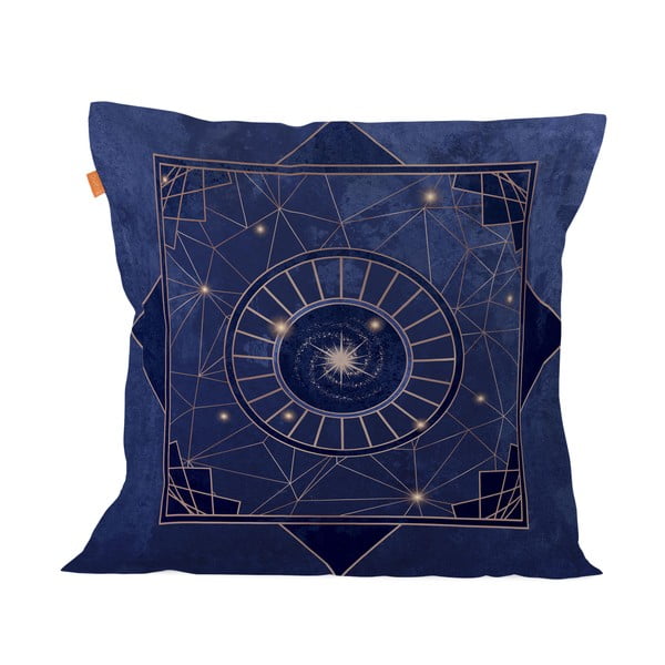 Față de pernă din bumbac Blanc Deep Blue, 60 x 60 cm-image-2