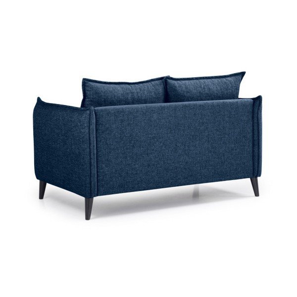 Canapea Scandic Leo, albastru închis, 145 cm-image-2