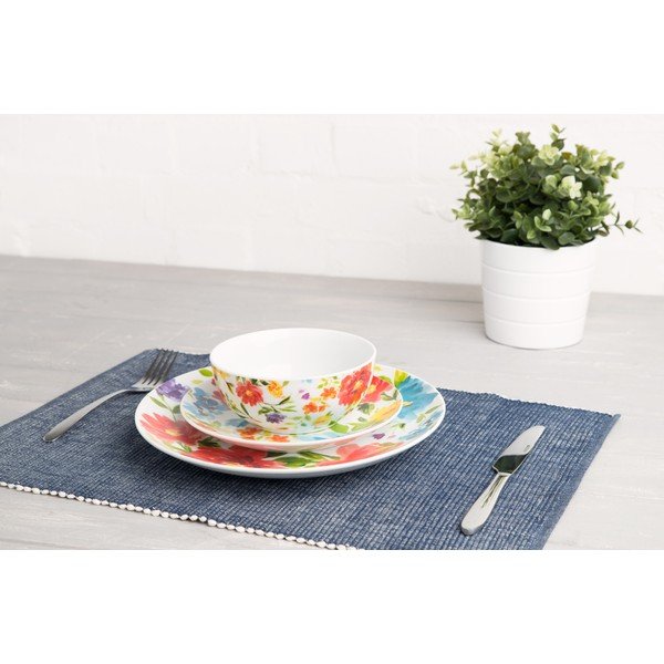 Set veselă Sabichi Flora, 12 buc.-image-1