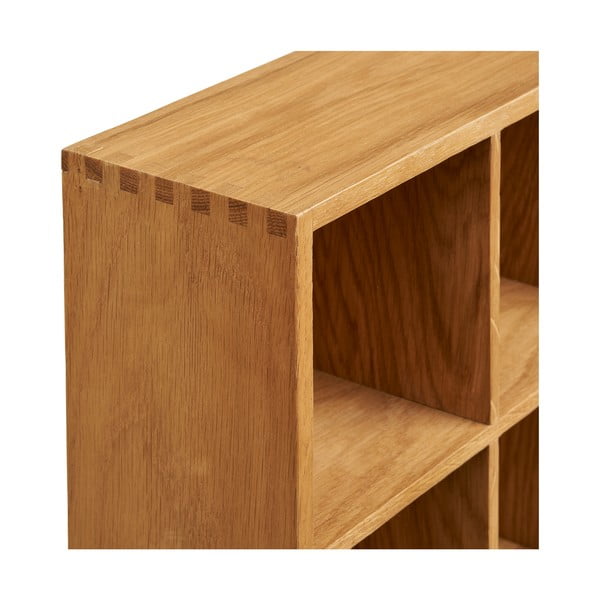 Raft în culoare naturală etajat cu aspect de lemn de stejar 11 cm Soria – House Nordic-image-4