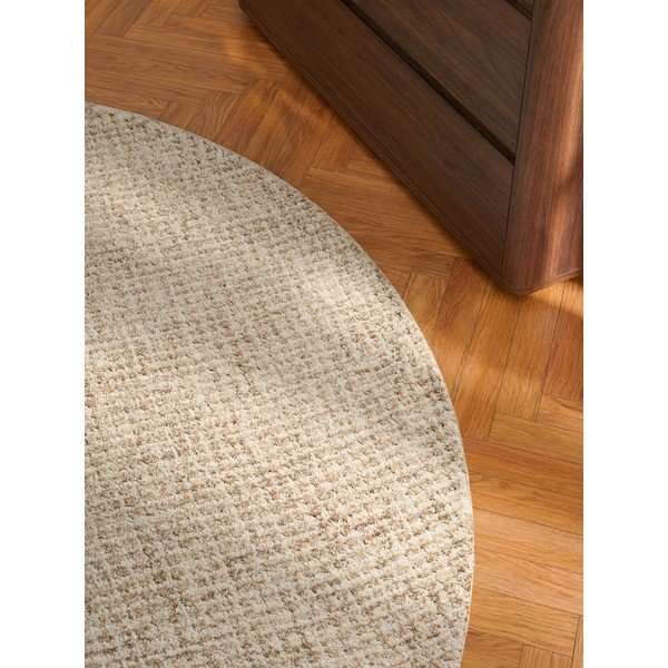 Covor în culoare naturală rotund din lână ø 160 cm Eloise – Hanse Home-image-2