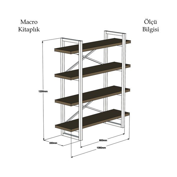 Bibliotecă cu rafturi Macro-image-2