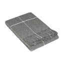 Pled din lână LANZARETTI Premium, 140 x 200 cm, gri