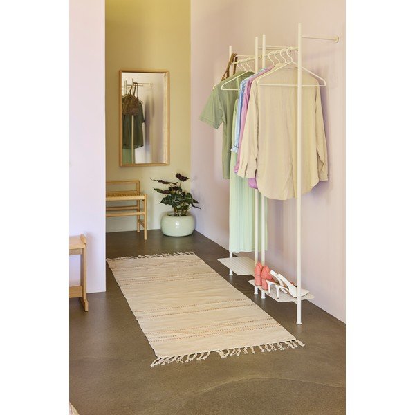 Suport pentru haine gri deschis pentru perete din metal 52x180x27 cm Nobly – Hübsch-image-1