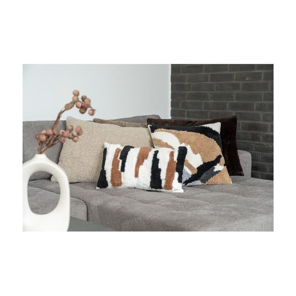 Pernă decorativă din material bouclé 45x60 cm Tavira – House Nordic-image-1