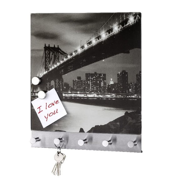Cuier magnetic pentru haine Wenko Manhattan Bridge
