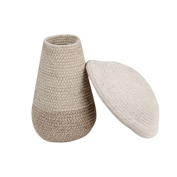 Coș de jucării pentru copii bej din material textil ø 23x27 cm Mushroom – Lorena Canals-image-4