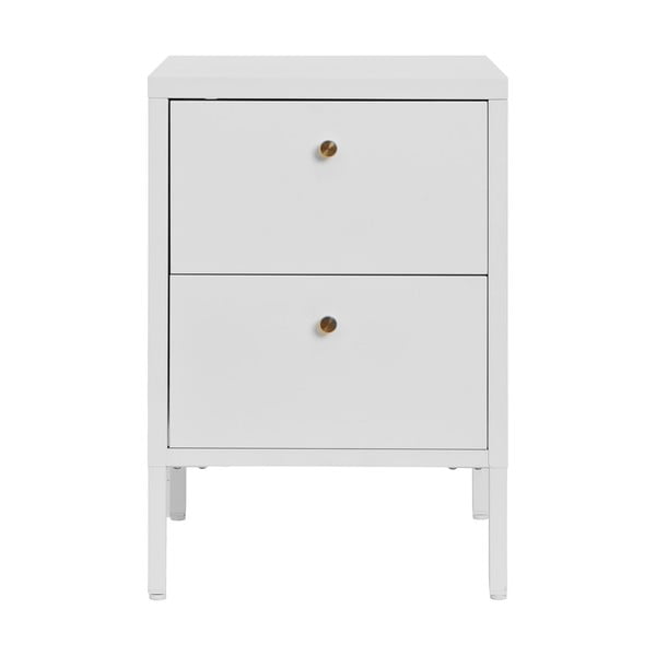 Noptieră albă din metal Dalby – House Nordic