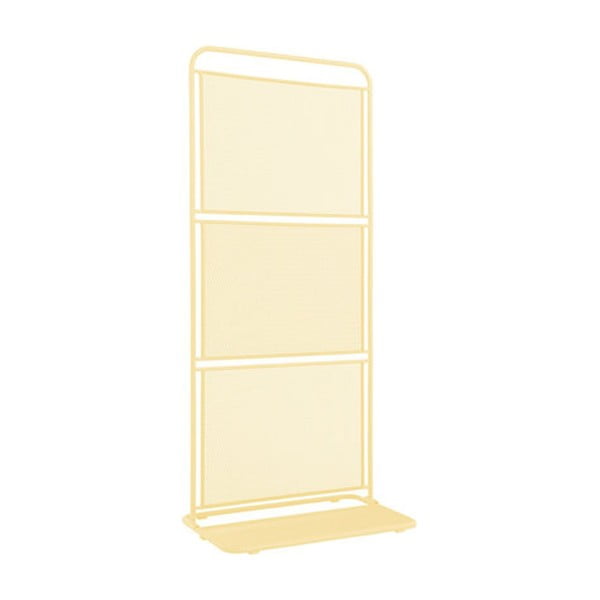 Paravan metalic pentru balcon Garden Pleasure MWH, 180 x 80 cm, galben