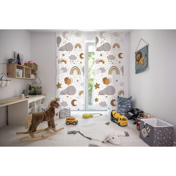 Draperie pentru copii 250x110 cm Balloon Dreaming - Butter Kings-image-1