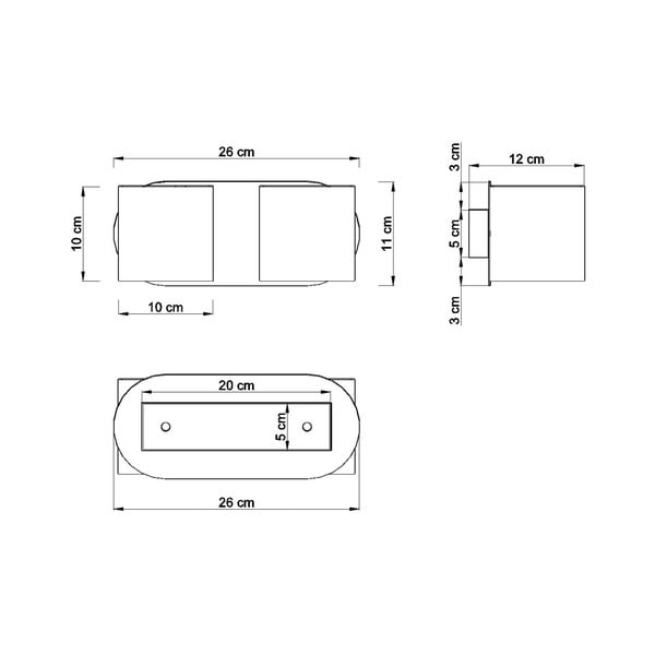 Aplică Solux Roda, negru-image-2