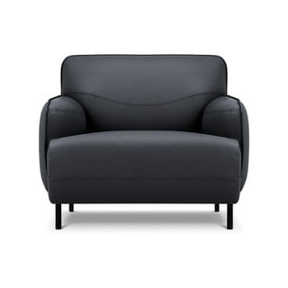 Fotoliu din piele Windsor & Co Sofas Neso, albastru