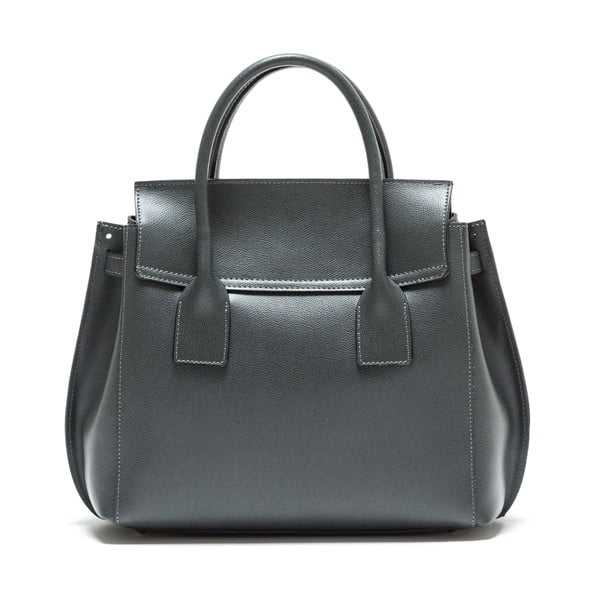 Geantă din piele Isabella Rhea no. 479, gri-image-1