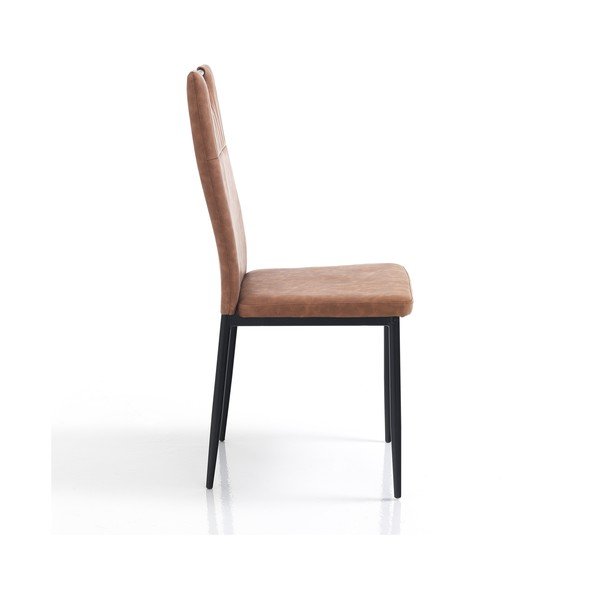 Scaune de dining maro 2 buc. Axandra - Tomasucci-image-1