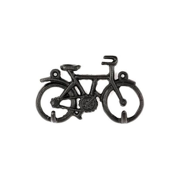 Cuier pentru chei în formă de bicicletă Kikkerland Bike, negru