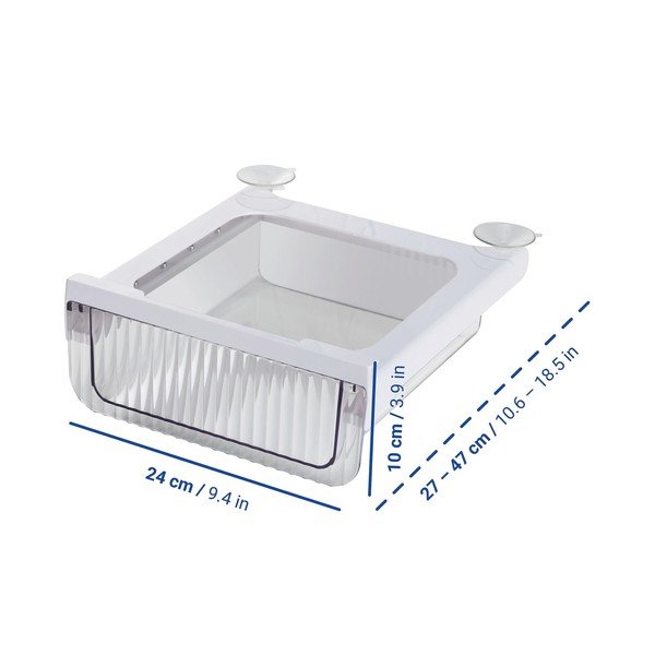 Organizator de frigider din plastic 27x24 cm Kira – Wenko-image-1