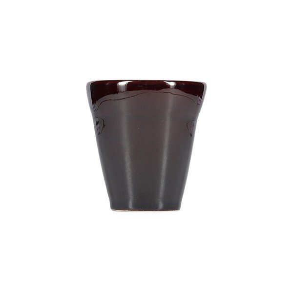 Cană burgundy din gresie ceramică 380 ml Manon – S|P Collection-image-2