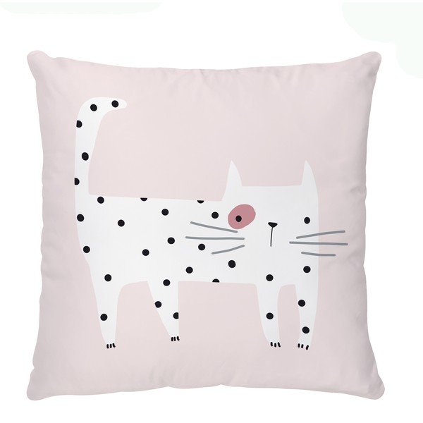 Pernă pentru copii din bumbac satinat 45x45 cm Meow Meow – Butter Kings-image-2