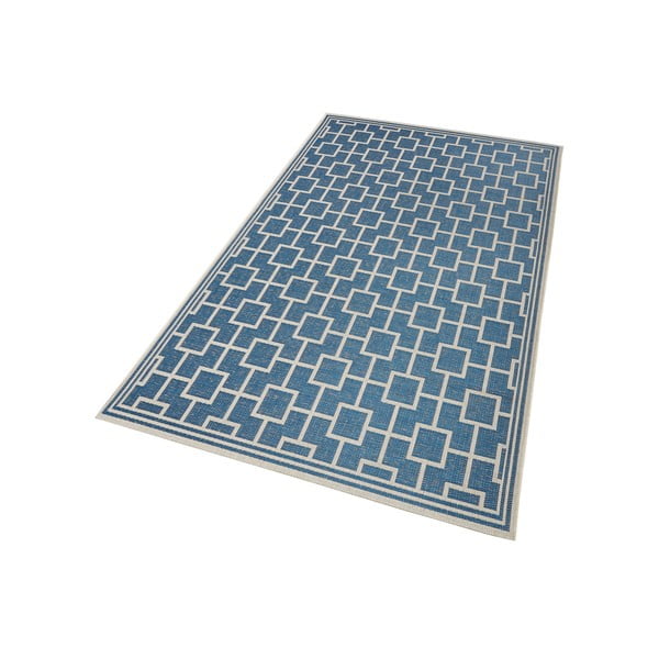 Covor potrivit și pentru exterior NORTHRUGS Botany 115x165 cm, albastru-image-2