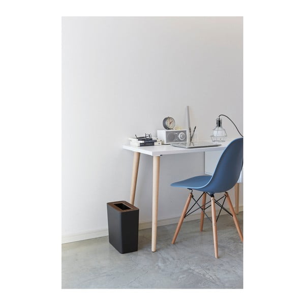 Coș de gunoi Yamazaki Rin Square, negru-image-2