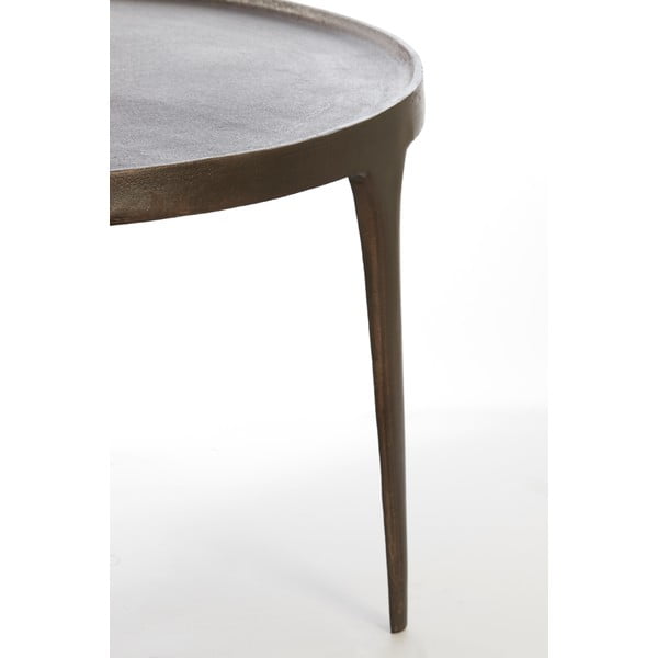 Măsuțe de cafea maro 2 buc. rotunde ø 75 cm Tobias – Light & Living-image-2