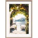 Tablou cu ramă imprimat 50x70 cm Lemon View – Styler