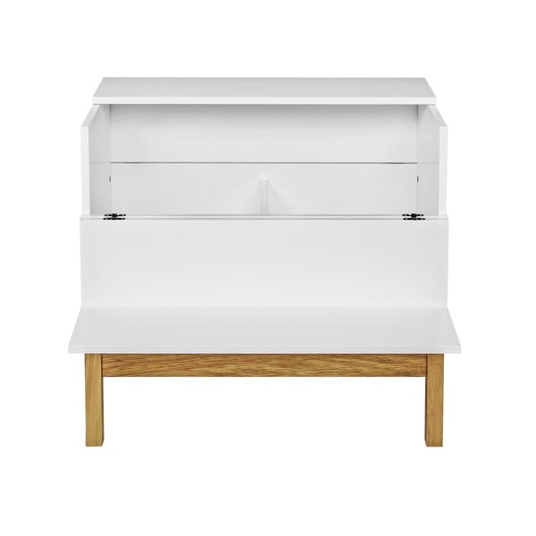 Dulap pentru vinuri  alb/natural 75x70 cm Grande - Woodman-image-2