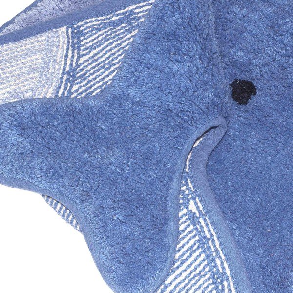 Covoraș de baie din bumbac Mr. Fox Blue Whale, 69 x 44 cm, albastru-image-3