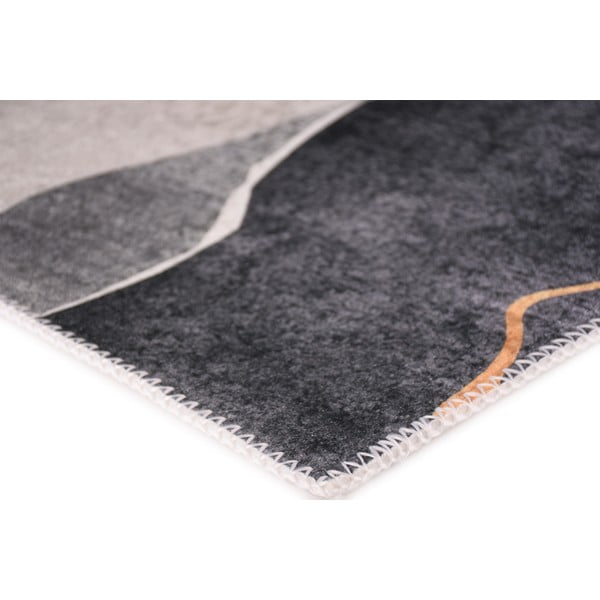 Covor albastru-gri lavabil 160x230 cm – Vitaus-image-2