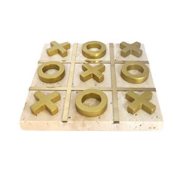 Decorațiune mică din piatră Tic Tac Toe – PT LIVING-image-3