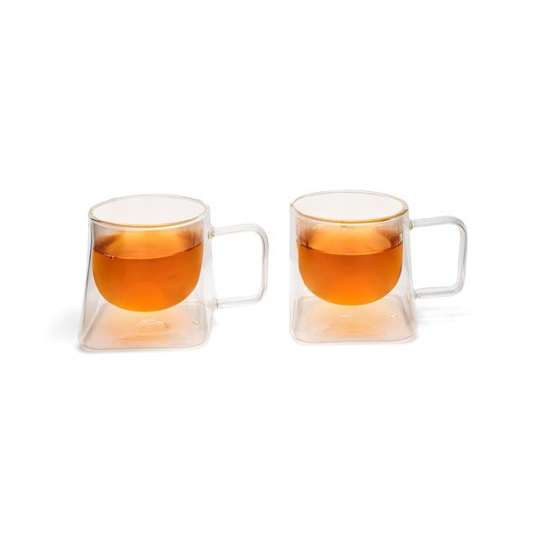 Căni 2 buc. cu perete dublu din sticlă 220 ml Otto – Leopold Vienna-image-2