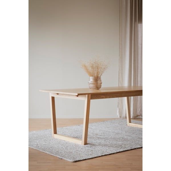 Masă pliantă în decor de stejar Rowico Colonsay, 215 x 96 cm-image-2