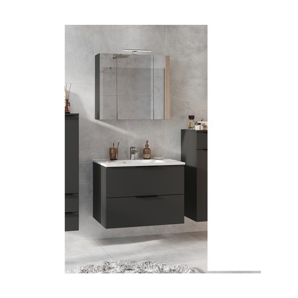 Set mobilă de baie gri antracit Crandon – Germania-image-2