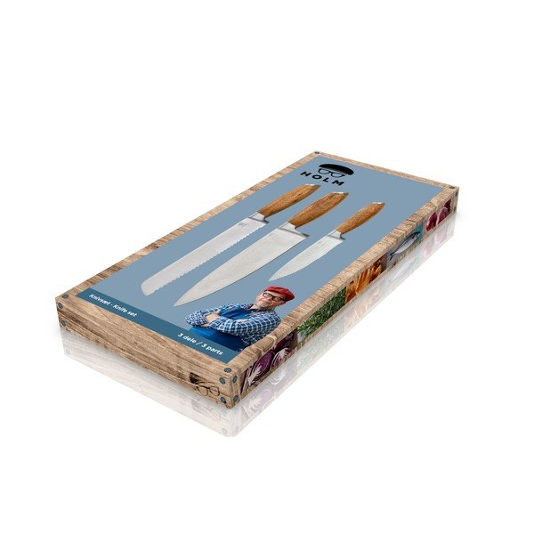 Set de cuțite din oțel inoxidabil 3 buc. – Holm-image-4