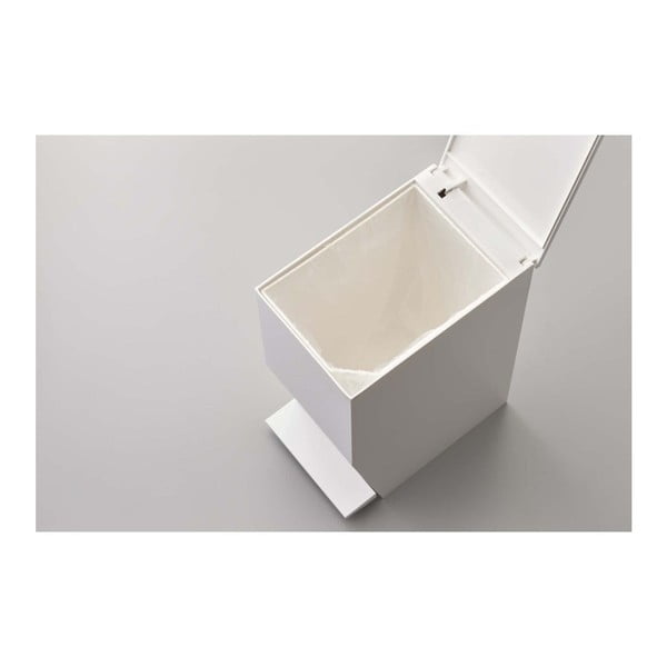 Coș de gunoi alb cu pedală din plastic 3,9 l Tower – YAMAZAKI-image-3
