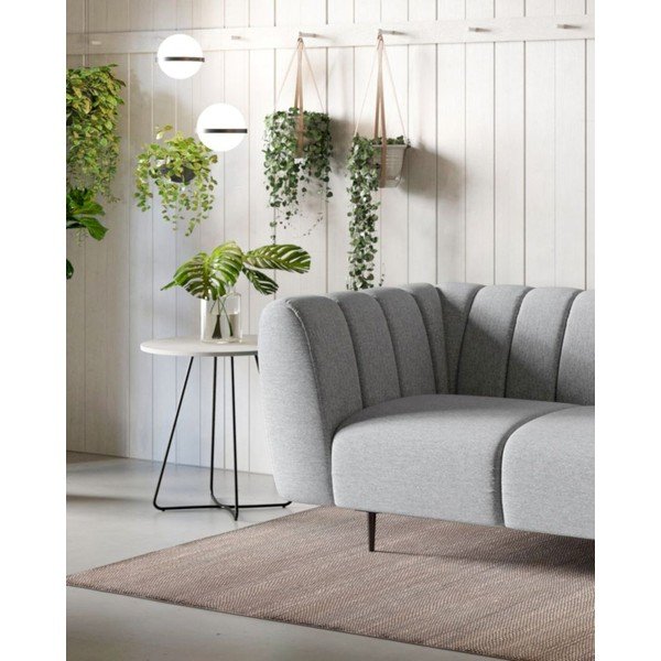 Canapea gri deschis 170 cm Shel – Ghado-image-4