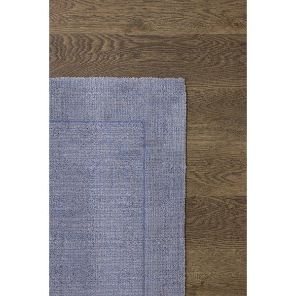 Covor albastru din lână 200x300 cm Linea – Agnella-image-3