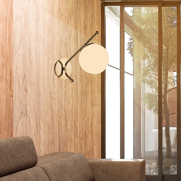 Aplică de perete Squid Lighting Star, înălțime 31 cm, auriu-image-3