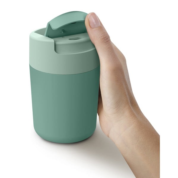 Cană de voiaj verde-mentă 340 ml Sipp – Joseph Joseph-image-4