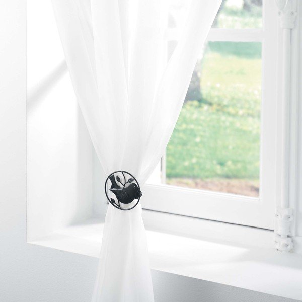 Set agrafe pentru perdea 2 buc. din metal Passero – douceur d'intérieur-image-2