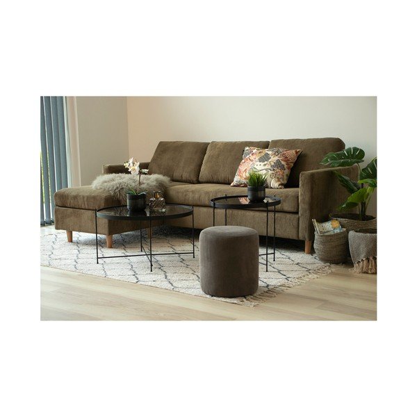 Puf House Nordic Ejby, ø 34 cm, gri-image-2