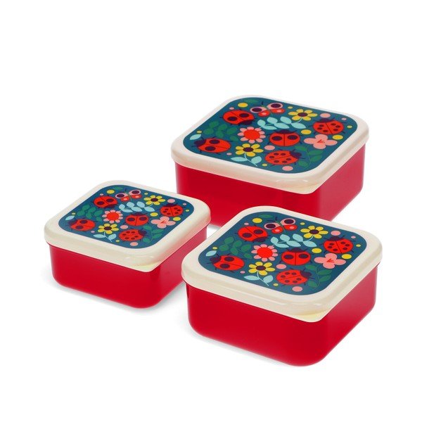 Cutie de gustări pentru copii 3 buc. Ladybird – Rex London-image-2