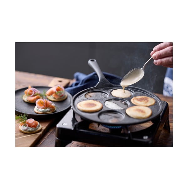 Tigaie pentru clătite americane din fontă ø 23 cm – Holm-image-1