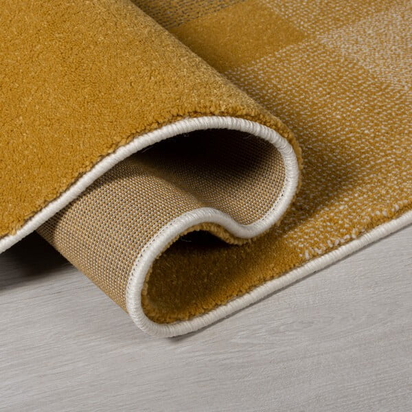 Covor Flair Rugs Plaza, 120 x 170 cm, gri - galben-image-2