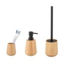 Set de accesorii de baie în culoare naturală din bambus Bamboo – Wenko