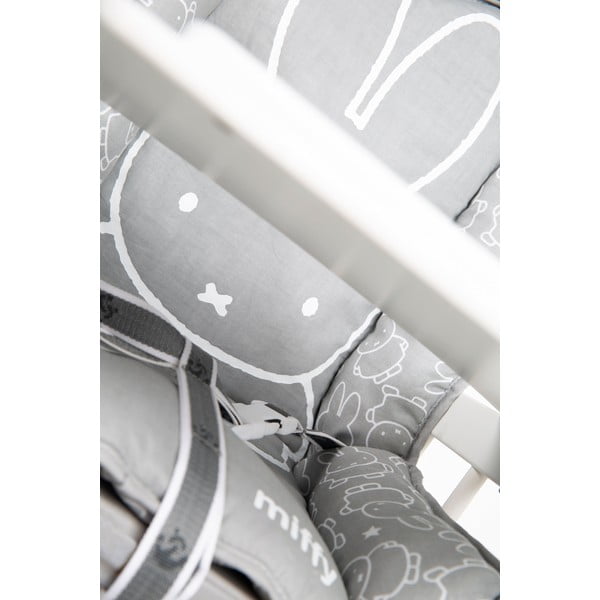 Pernă de scaun pentru copii gri Miffy – Roba-image-3